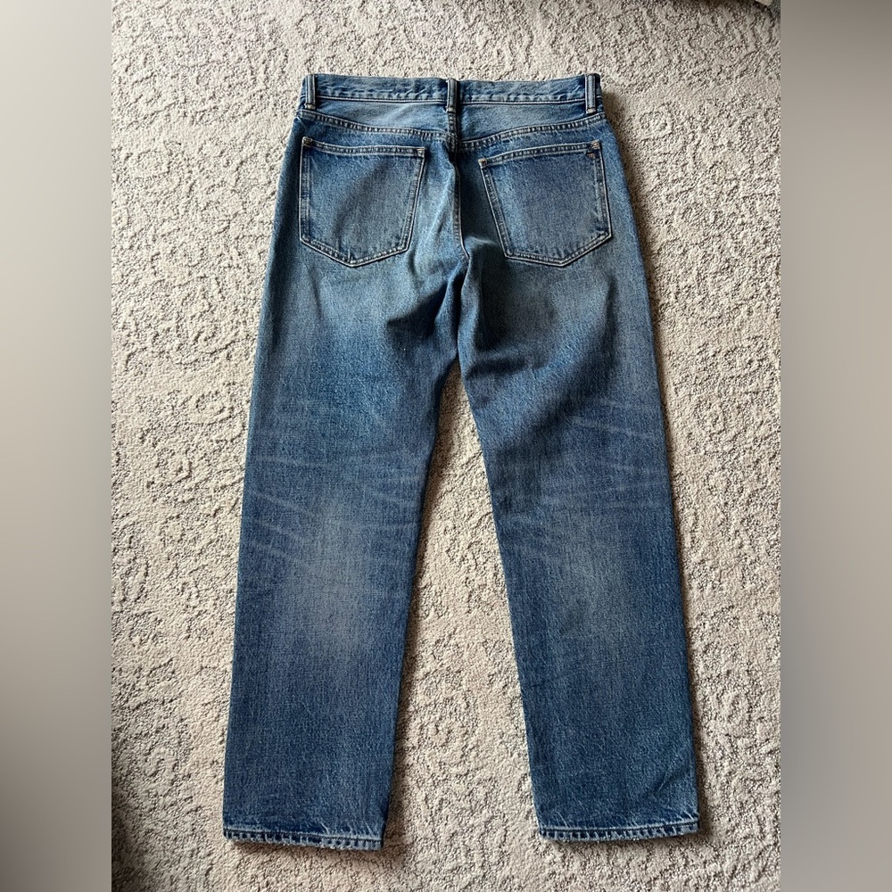 Madewell x Kaihara Selvedge Denim Dean Easy Straight‎ Jean Size 28 NWOT - Picture 8 of 10